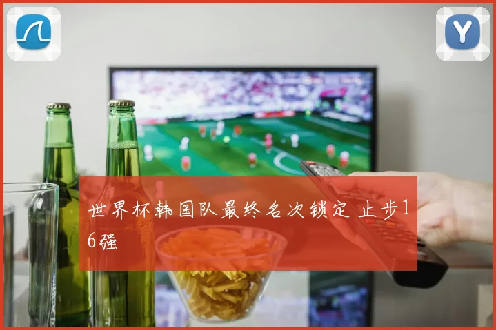 世界杯韩国队最终名次锁定 止步16强