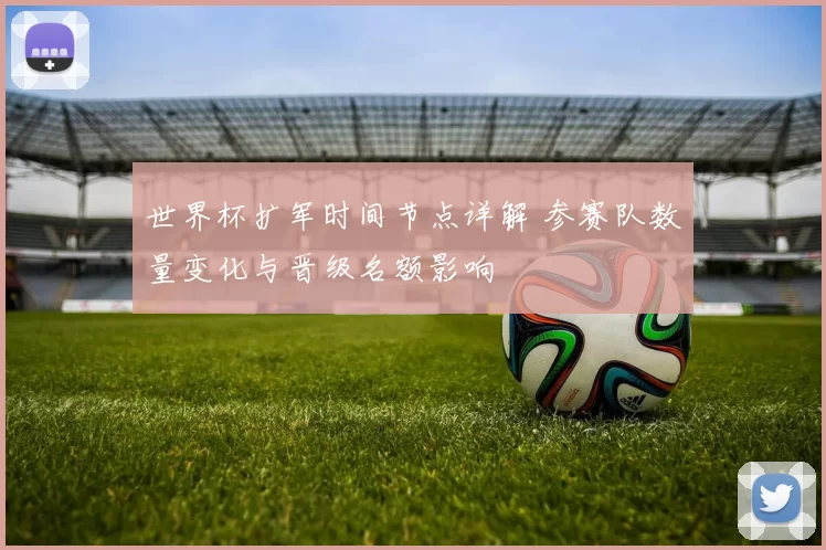 世界杯扩军时间节点详解 参赛队数量变化与晋级名额影响